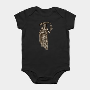 OldSalt American Traditional Grim Reaper Baby Bodysuit